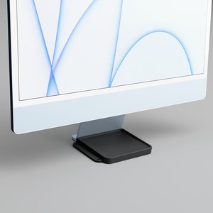 iMac Stand Mount and Catch-All Tray; Available in 3 Colors