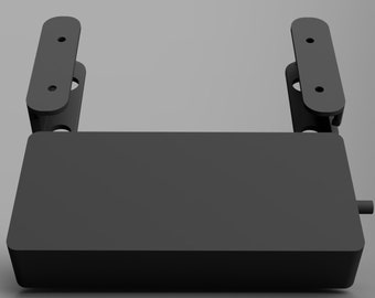 Under-Desk mount for Dell D6000 with Mounting Screws; Available in 3 Colors