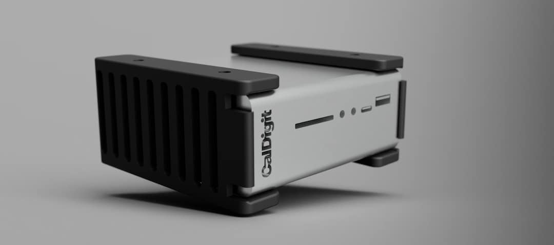 Under Desk or Wall Mount for Caldigit TS3 Plus Dock With Mounting ...