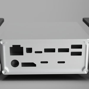 Under Desk or Wall mount for CalDigit TS3 Plus Dock with Mounting Screws image 4