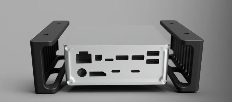 Under Desk or Wall mount for CalDigit TS3 Plus Dock with Mounting Screws image 4