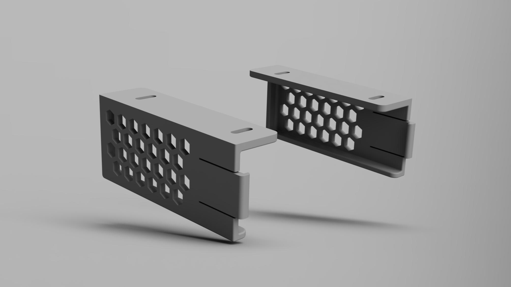 Caldigit TS5 Plus Dock Mount: Under Desk Organizer, 3D Printed - Etsy