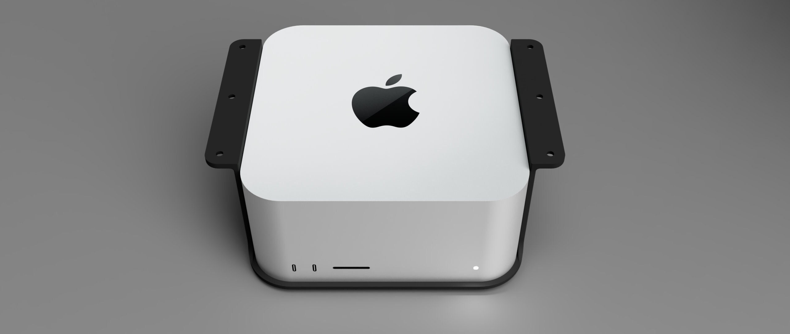 HumanCentric Under Desk Mount Compatible with Mac Studio Mount, Secure or  Hide Your Mac Studio Under Desk with an Apple Mac Studio Mount, Desk