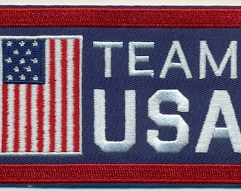 US Olympics Team USA Logo PVC Magnet on Backer Card US Olympics Team USA Logo PVC Magnet on Backer Card