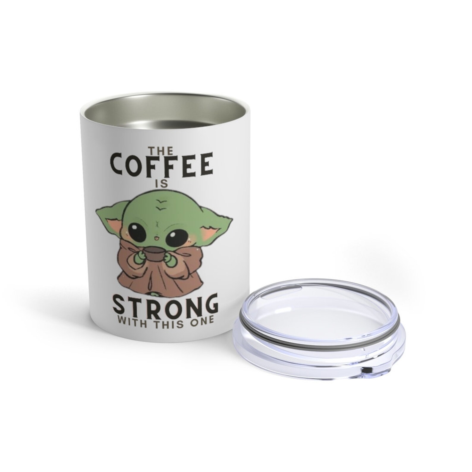 Baby Grogu Mug the Coffee is Strong With This | Etsy