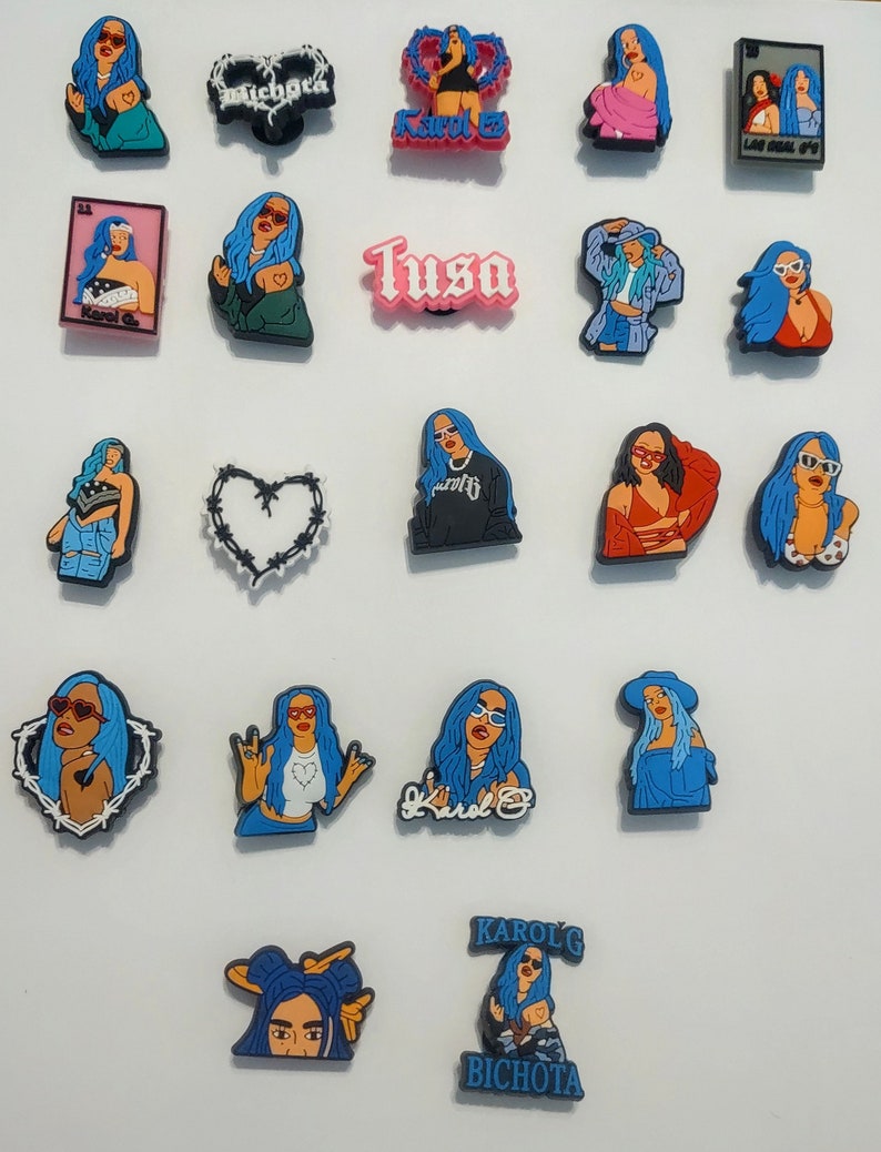 Karol G Croc Charms. Karol G Croc Jibbitz 1PC Resin Shoe Etsy Australia