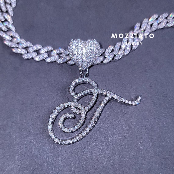 Miami Cuban Link Necklace Cursive 