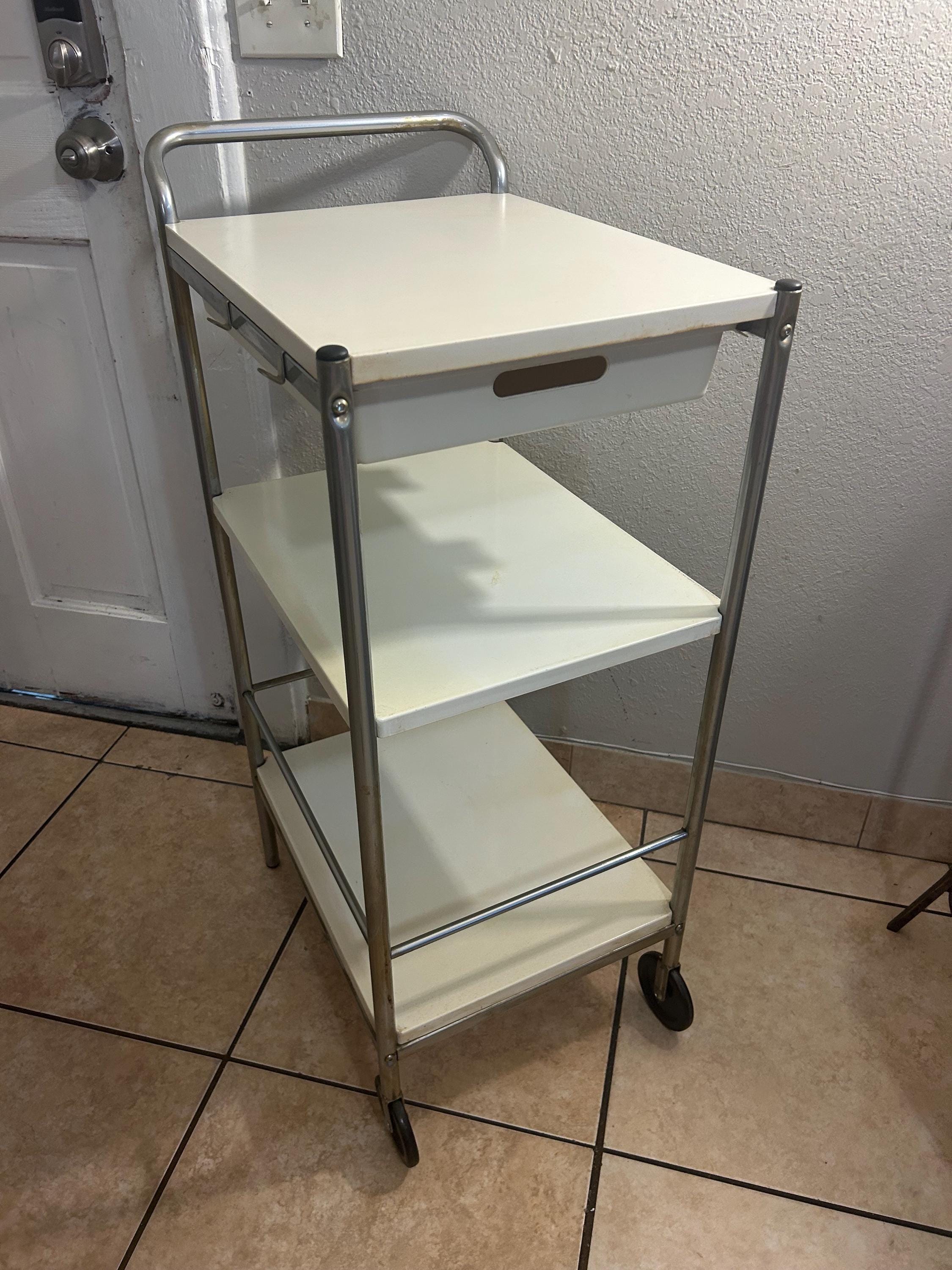 Vintage Metal Ikea Utility Cart - Etsy