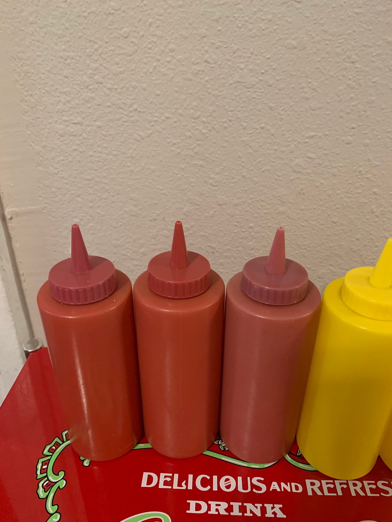 Vintage 6 PcSet Ketchup Mustard Plastic Squeeze Bottles With Etsy