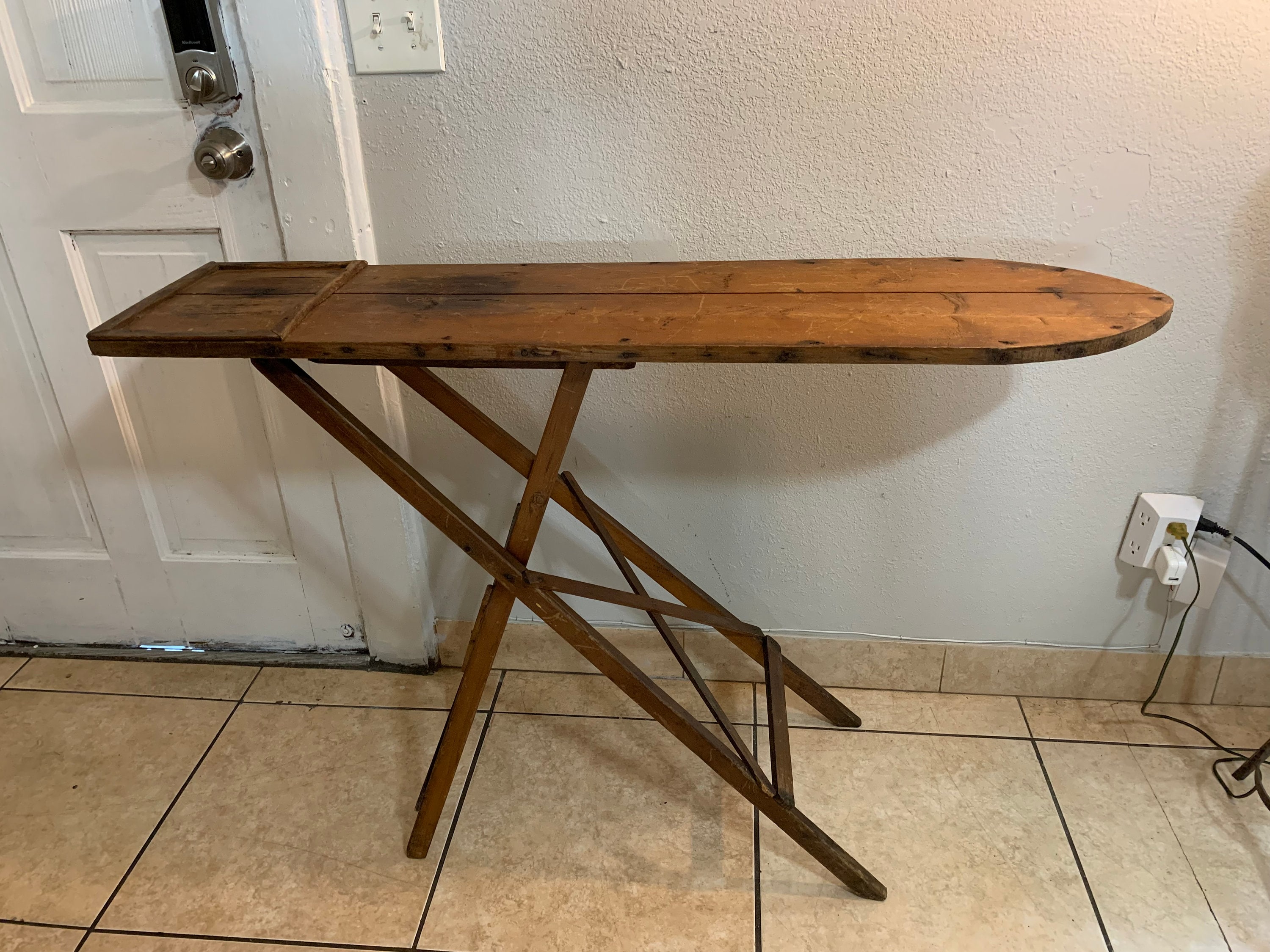 Vintage Antique Primitive Wooden Ironing Board, Hand Made - Etsy