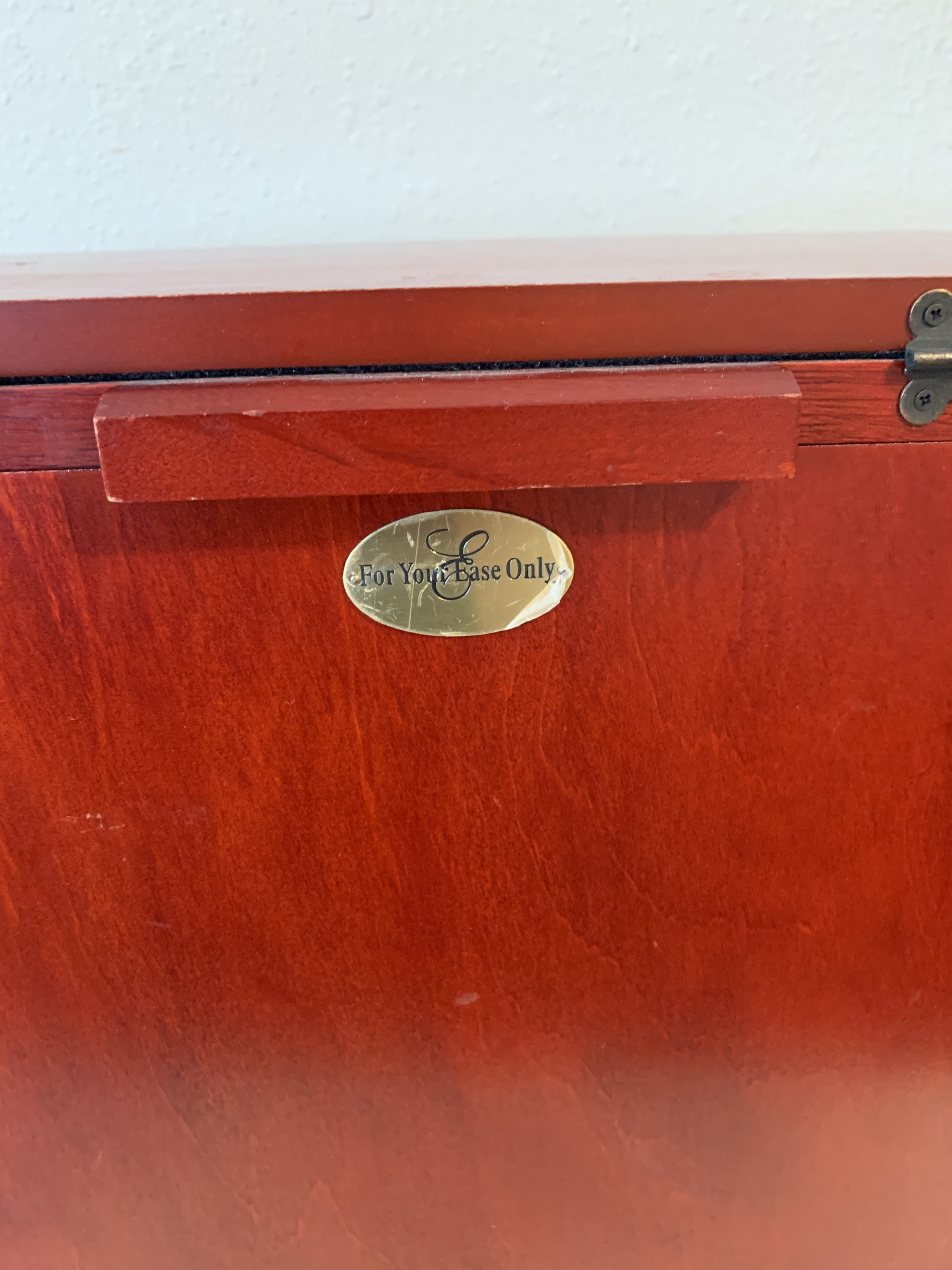 Jewelry Box For your Ease Only by Lori Greiner Large Wooden Etsy