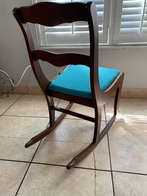 Childrens Vintage Duncan Phyfe Rose Rocking Chair Etsy