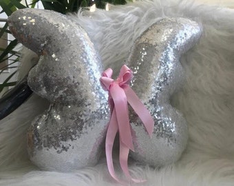 Sequin Butterfly Pillow: Snuggle Stuffed Animal, Baby Girl Gift