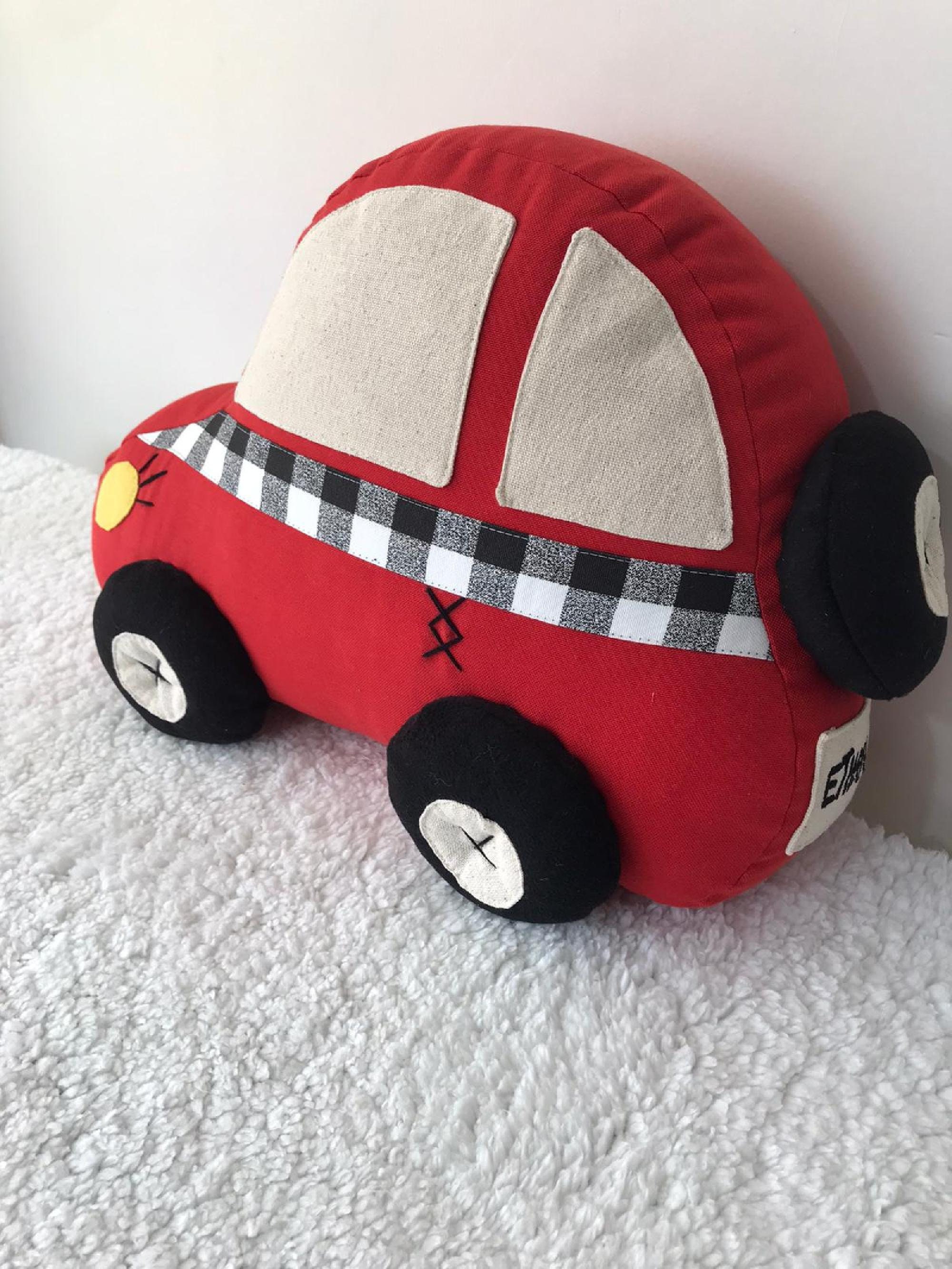 Personalised Car Shaped Pillow Boy's Room Decor Pillow Etsy