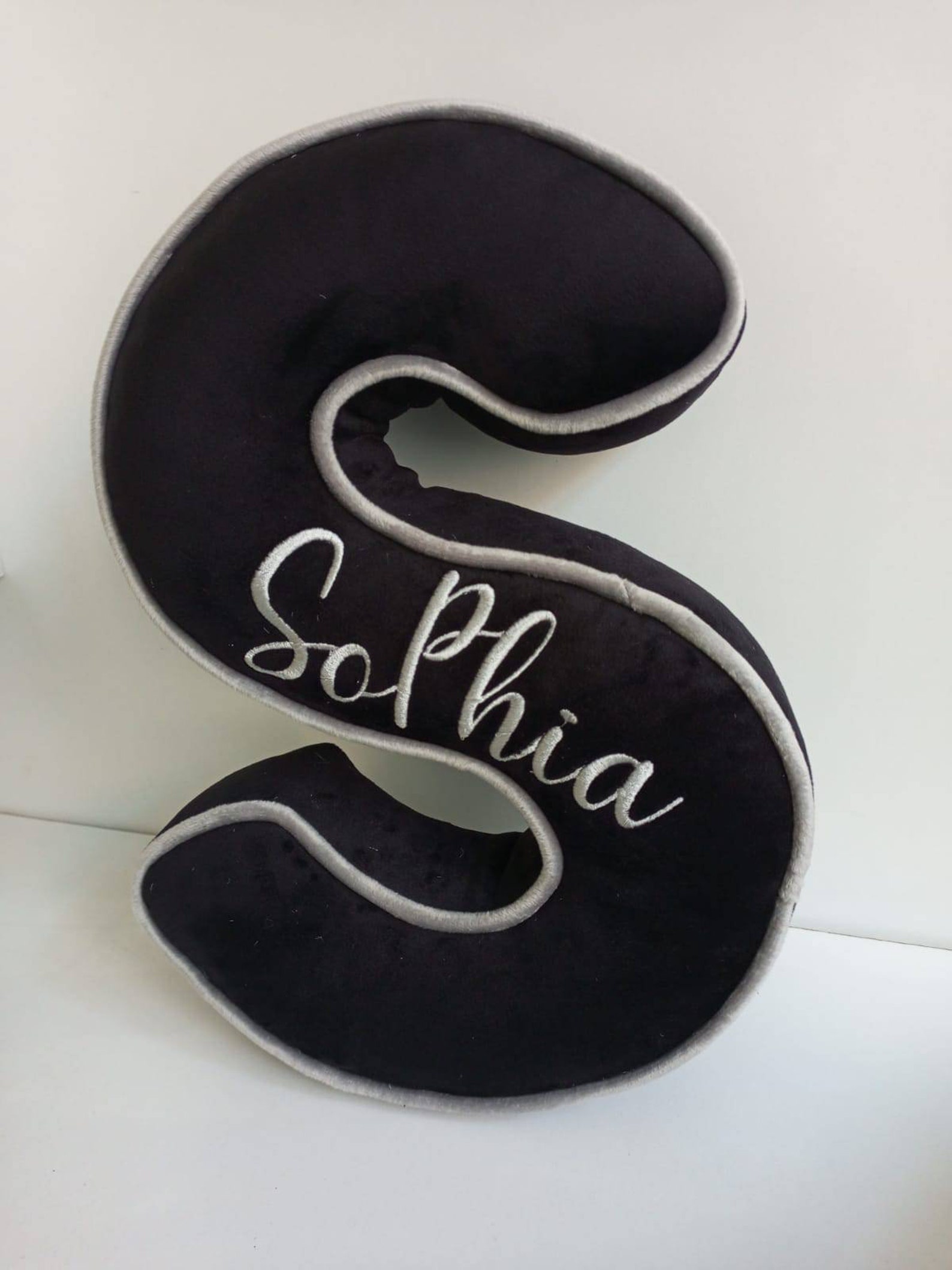 Custom Name Pillow Alphabet Pillow Letter Pillow M Shaped Etsy