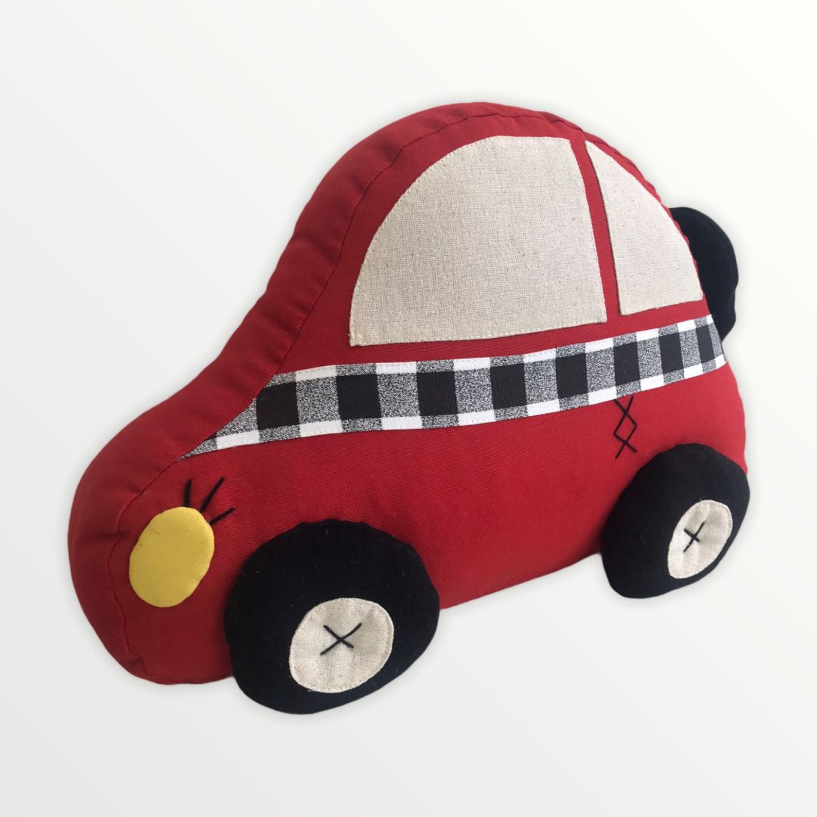 Personalised Car Shaped Pillow Boy's Room Decor Pillow Etsy