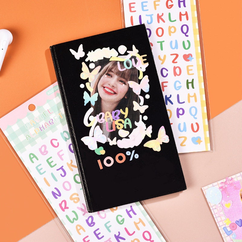Korean Style Deco Sticker Sheet Polco, Bullet Journal, Penpal Essential.  Cute Stationery Gift 