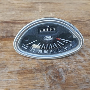 Retro motorcycle Java 350 speedometer Vintage small speedometer parts Steampunk decor 120kmh clock wise rotation