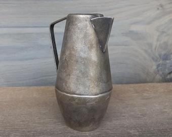 Antique Bronze Jar: Collectible Farmhouse Creamer, 150ml