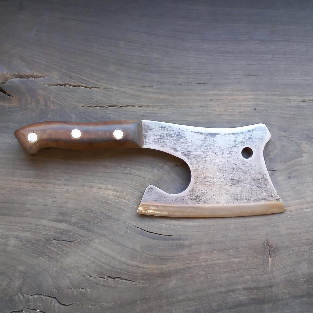 Rustic Cleaver Restored Soviet Meat Cleaver, Rustic Kitchen Axe, 1960s USSR Decor - Etsy