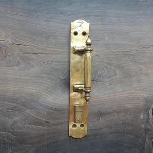 3cm langer Türgriff aus patiniertem Messing