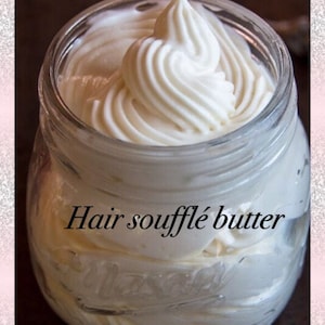 Organic uni sex hair soufflé butter