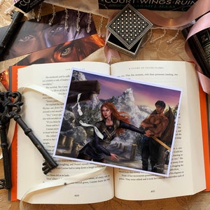 Gwyn cutting the Ribbon Art Print - Officially Licensed