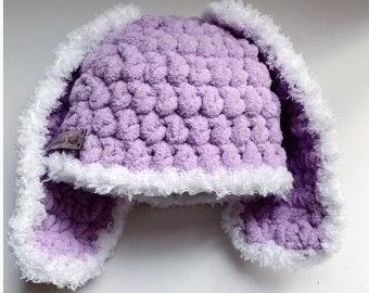 Crochet Bunny Hat Pattern