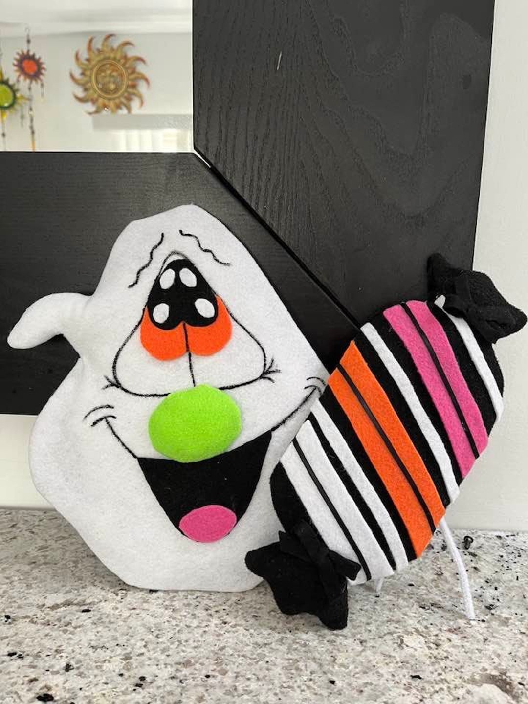 Halloween Wreath Attachments/ Set of Two/halloween Ghost/ Etsy