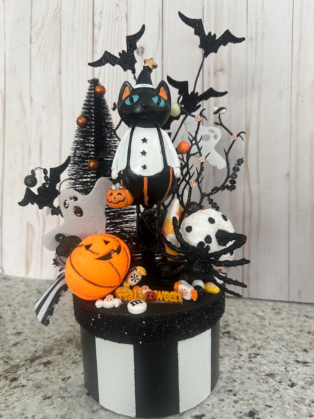 Exciting Halloween Cat Decor Pictures