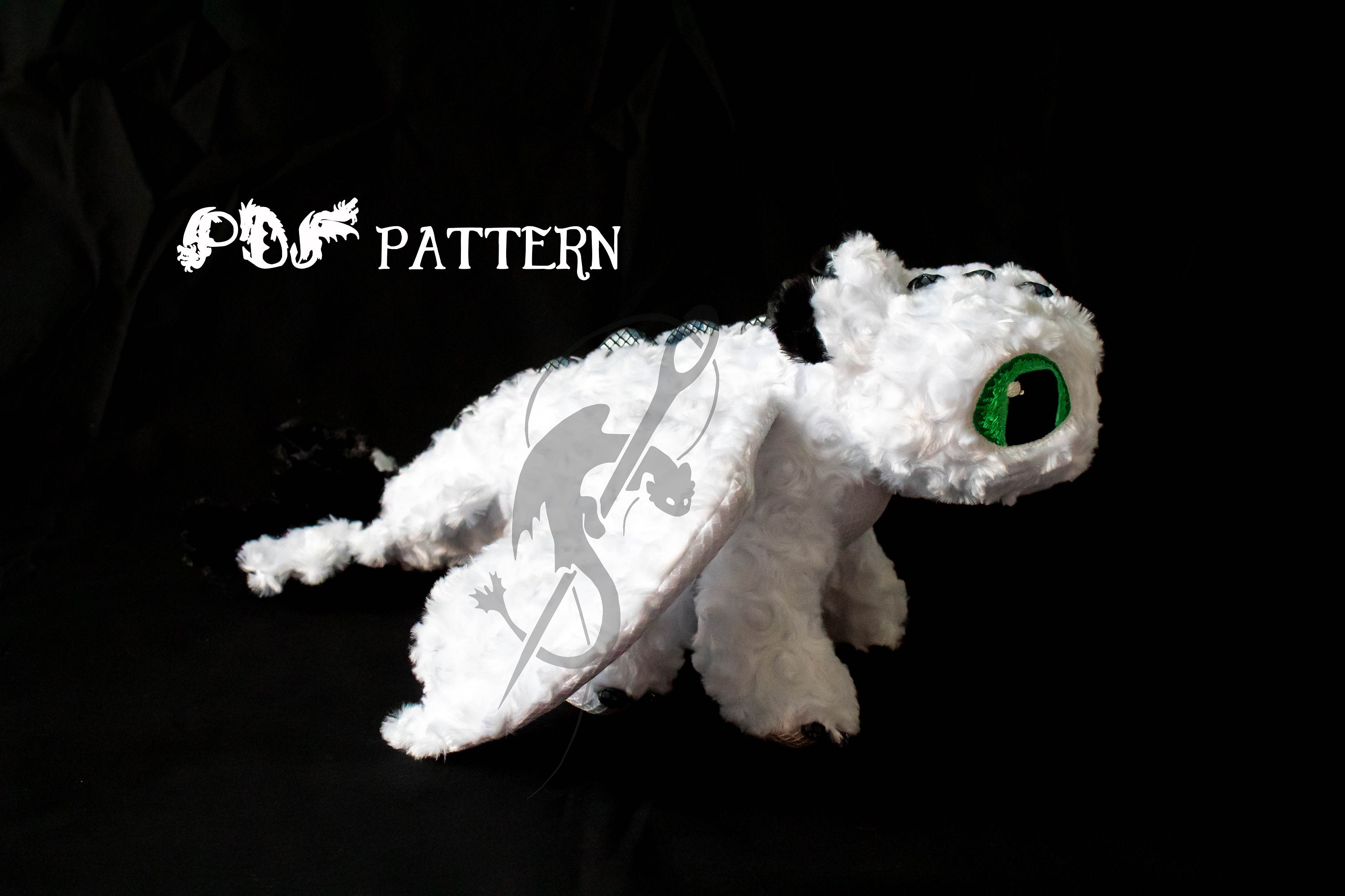 Light fury baby plush sale
