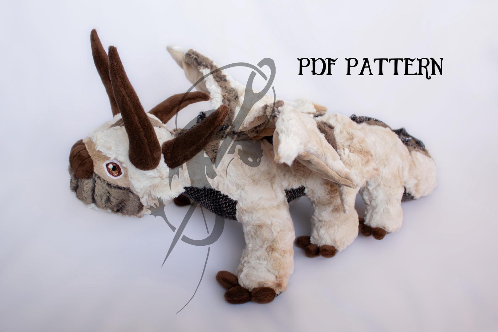 Appa Dragon Plush Sewing Pattern: Avatar Fanart DIY (PDF) - Etsy