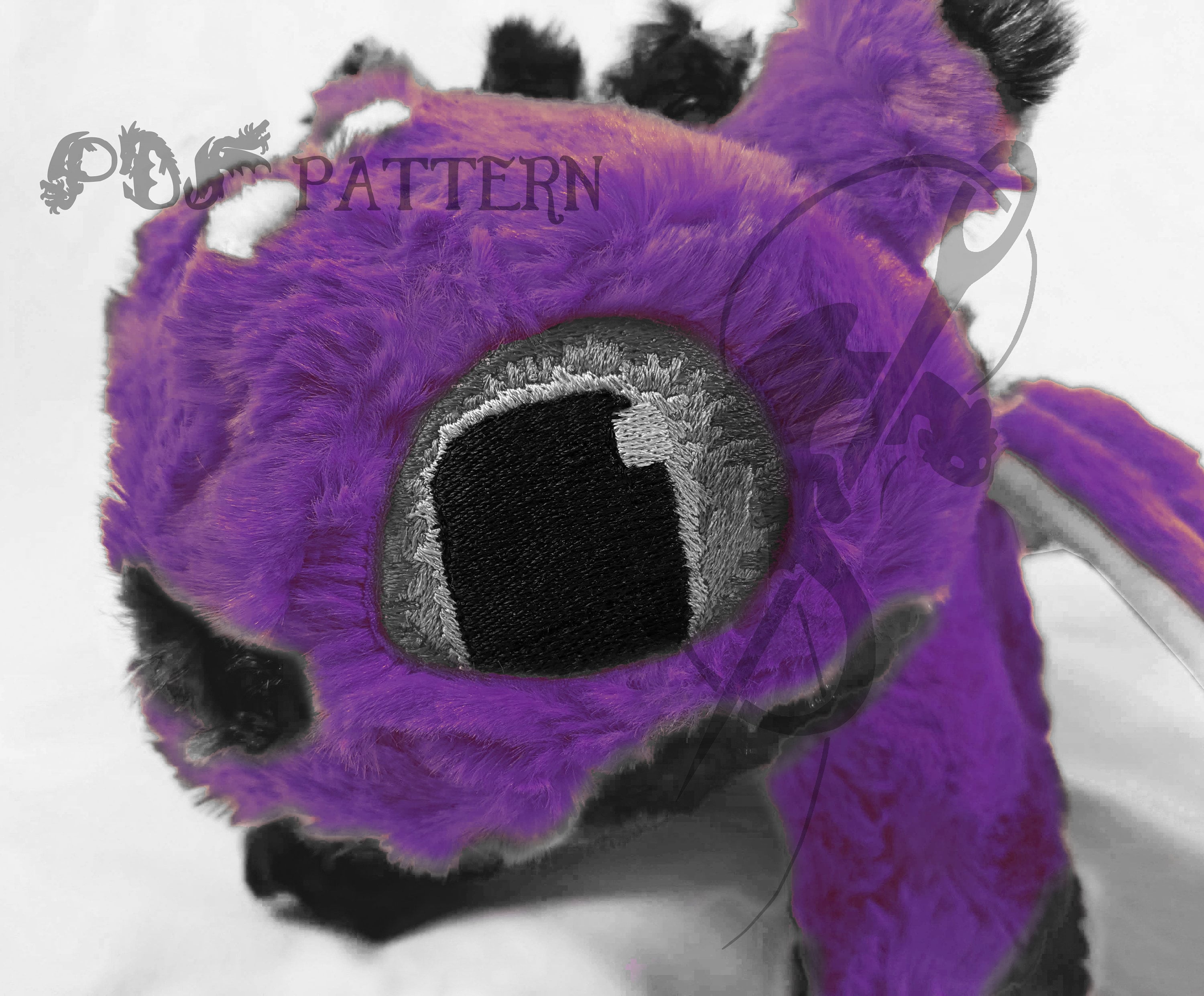 Sewing Pattern PDF Dragon Plush - PRIDE Night Light Toothless - How to ...