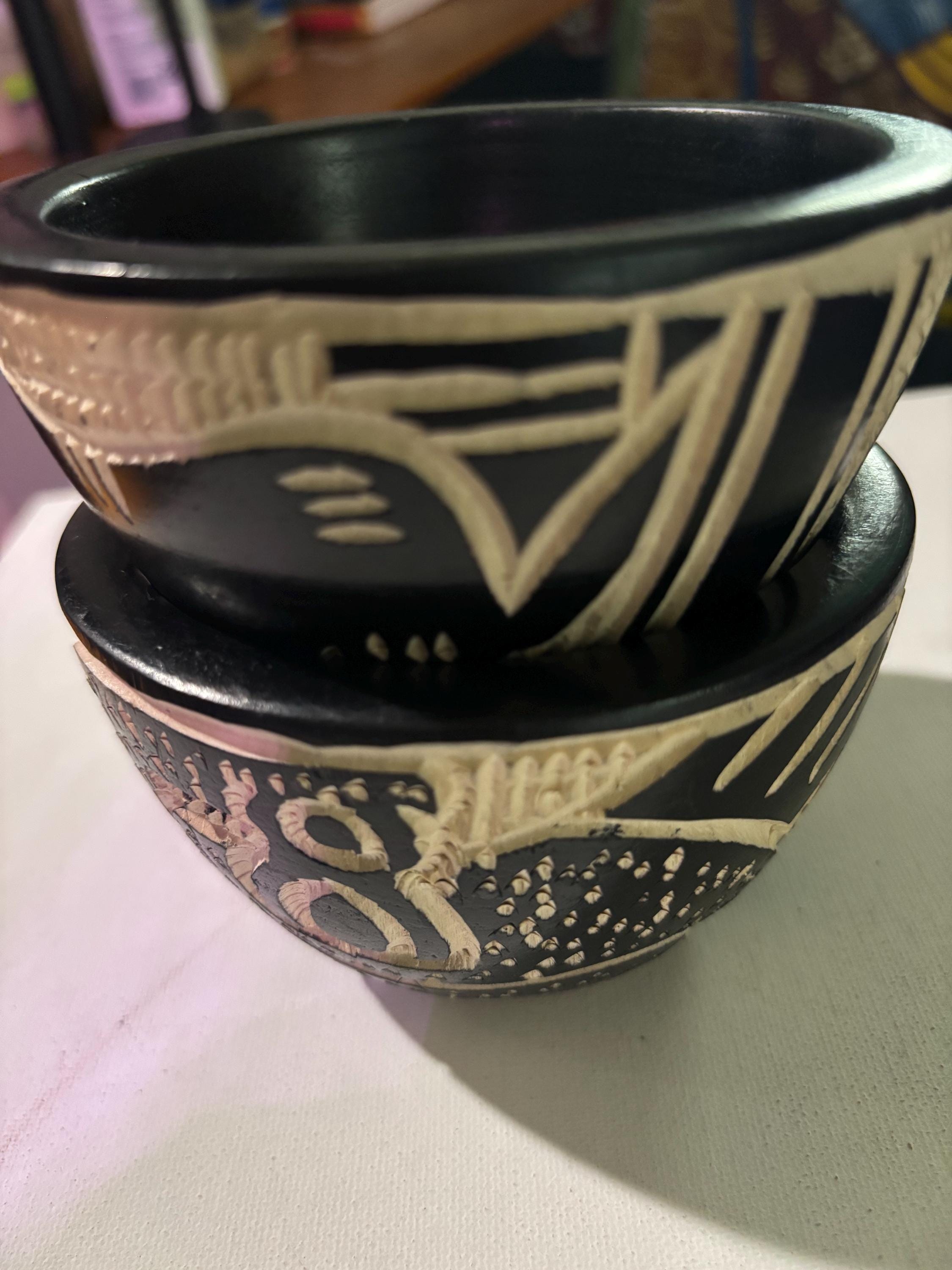 Wooden African Bowls - Etsy