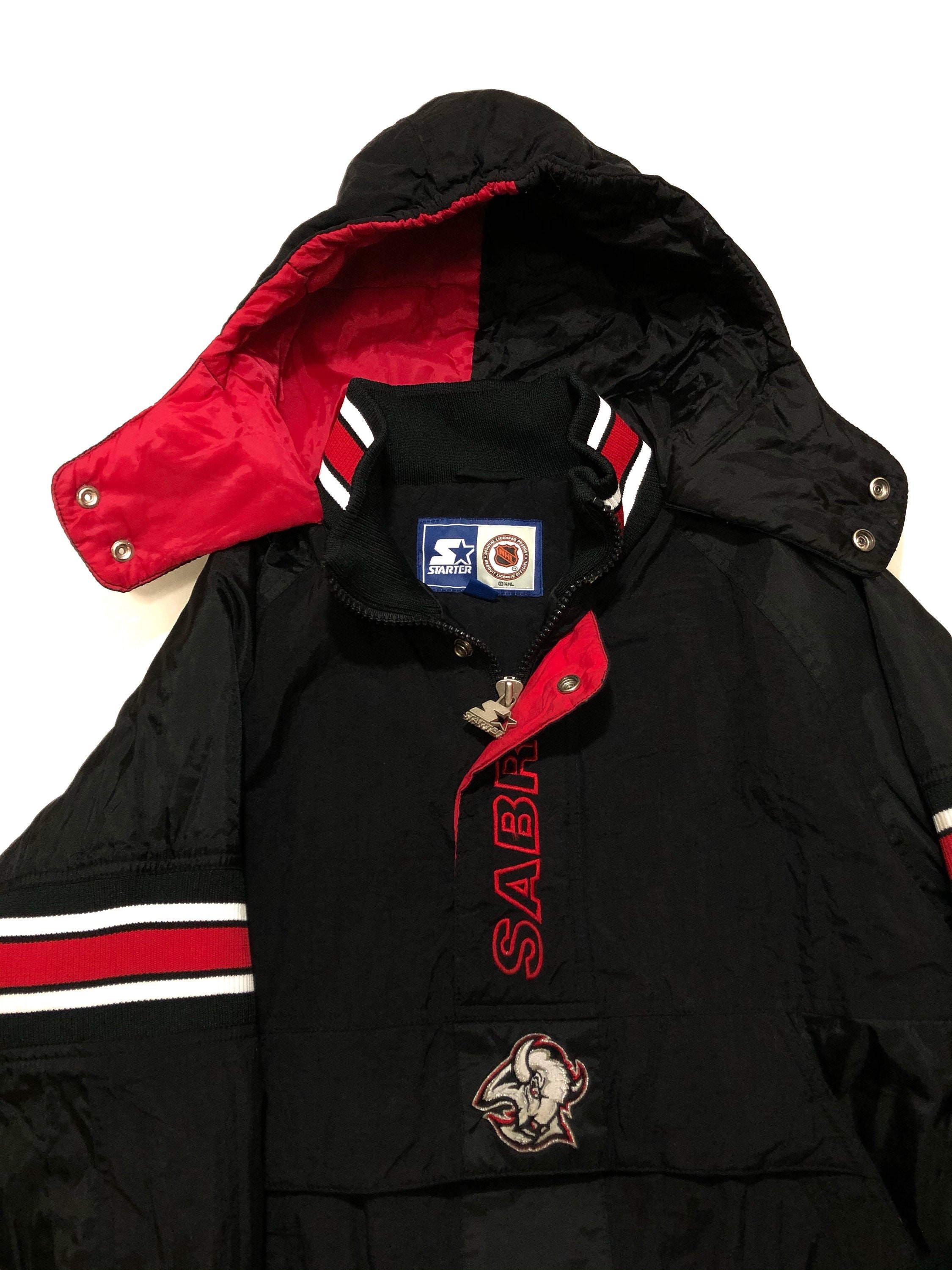 Vintage 90s Starter Buffalo Sabres Jacket Coat Etsy