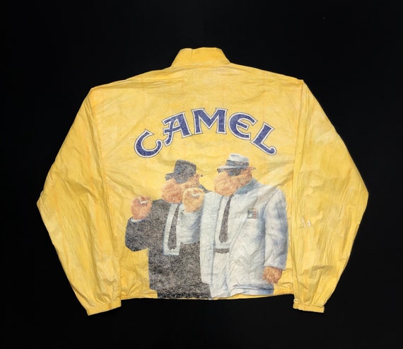 Vintage Camel Cigarettes Rain Coat Jacket