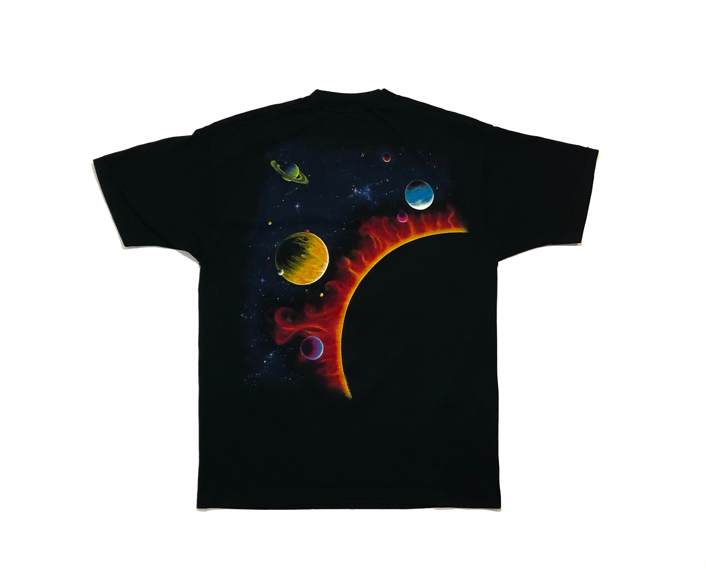 Vintage 90s solar system shirt | Etsy
