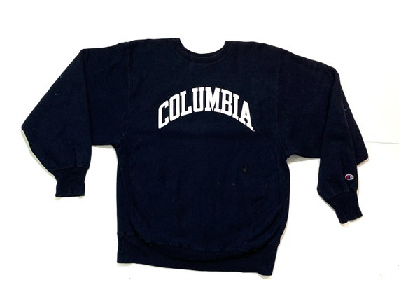 Vintage 90s Champion Columbia Reverse Weave Crewne