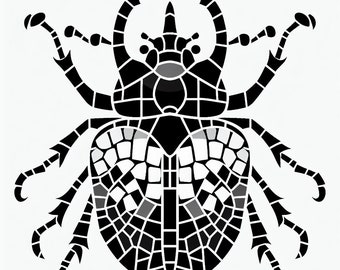 Pacchetto modelli di scarabeo a mosaico