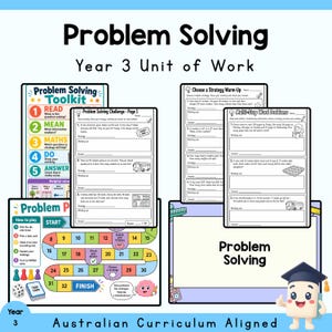 Unidad didáctica sobre estrategias para la resolución de problemas matemáticos de tercer curso (descarga digital)