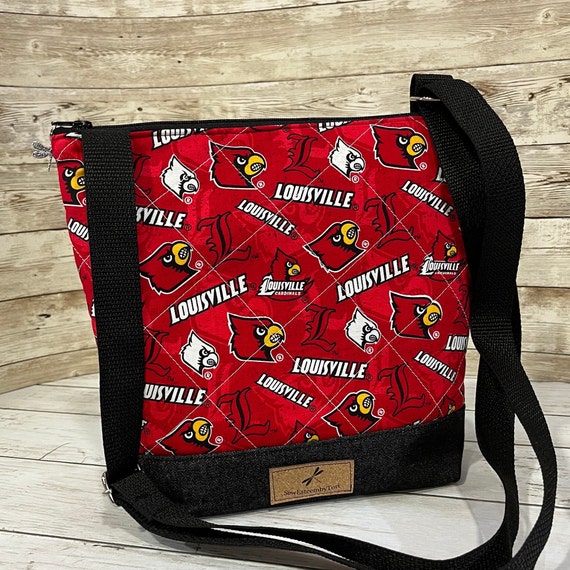 Crossbody Bag/purse Featuring U of L Cardinals Leather 