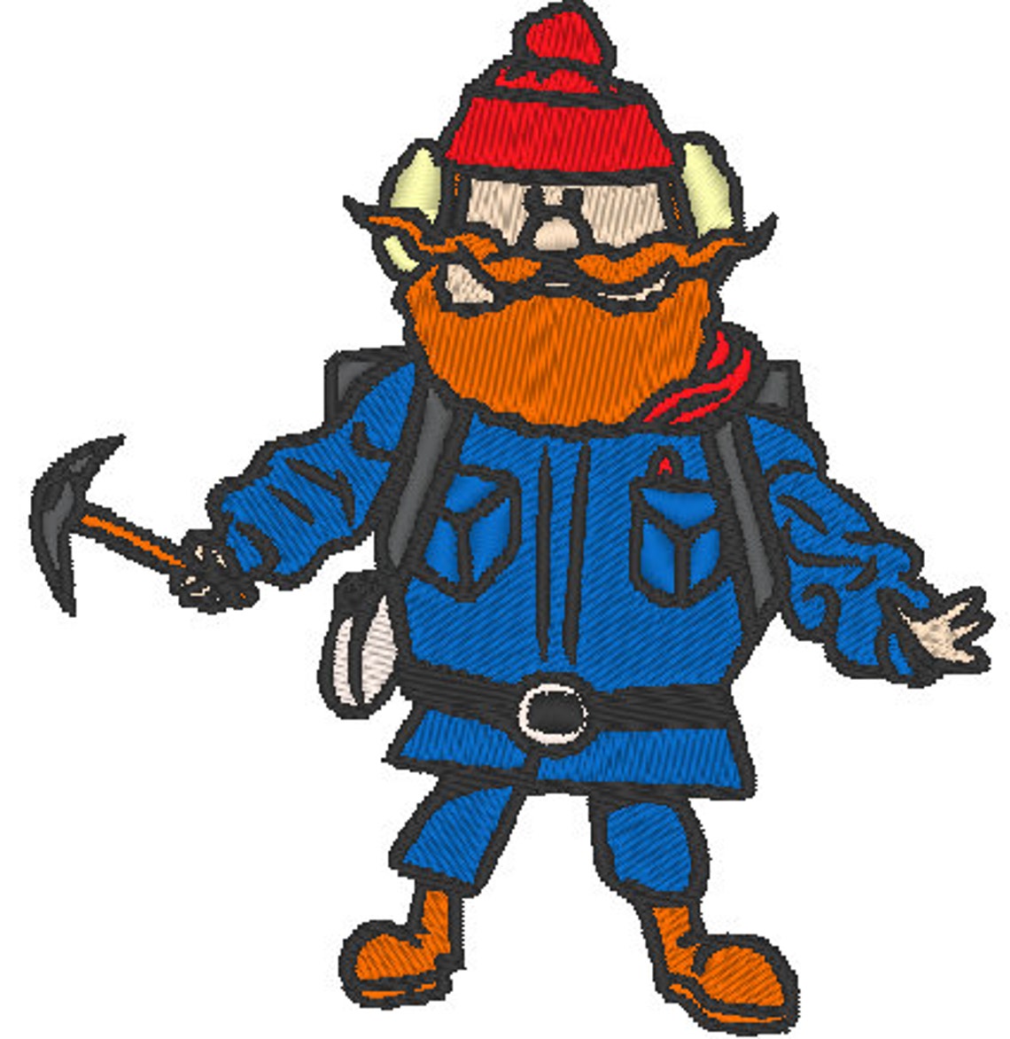 Yukon Cornelius Rudolph the Red Nose Reindeer Xmas Embroidery File PES