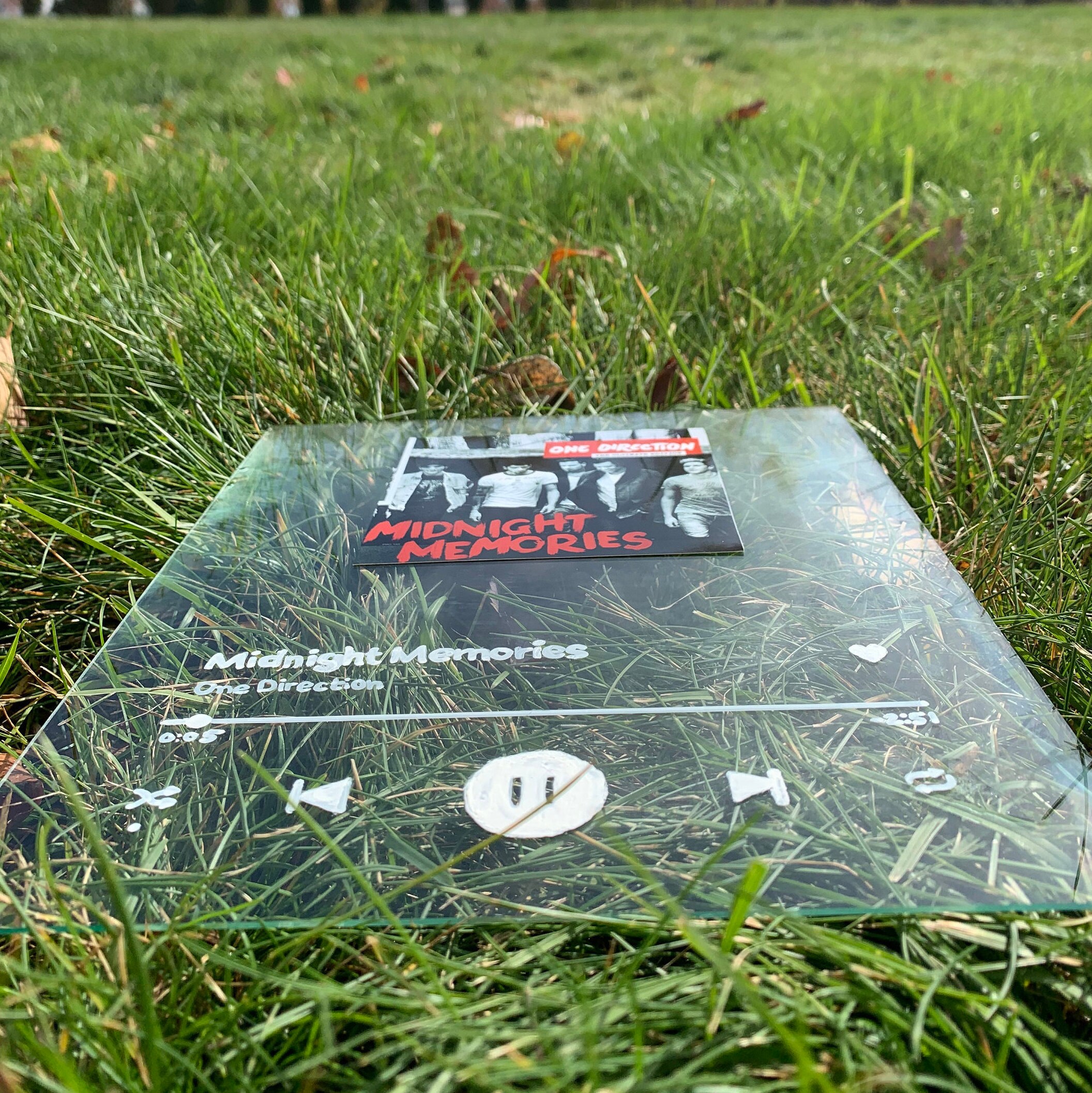 Custom Spotify Glass Art Etsy