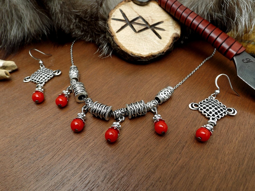 Viking Adornment Wedding Adornment Natural Pearls - Etsy UK