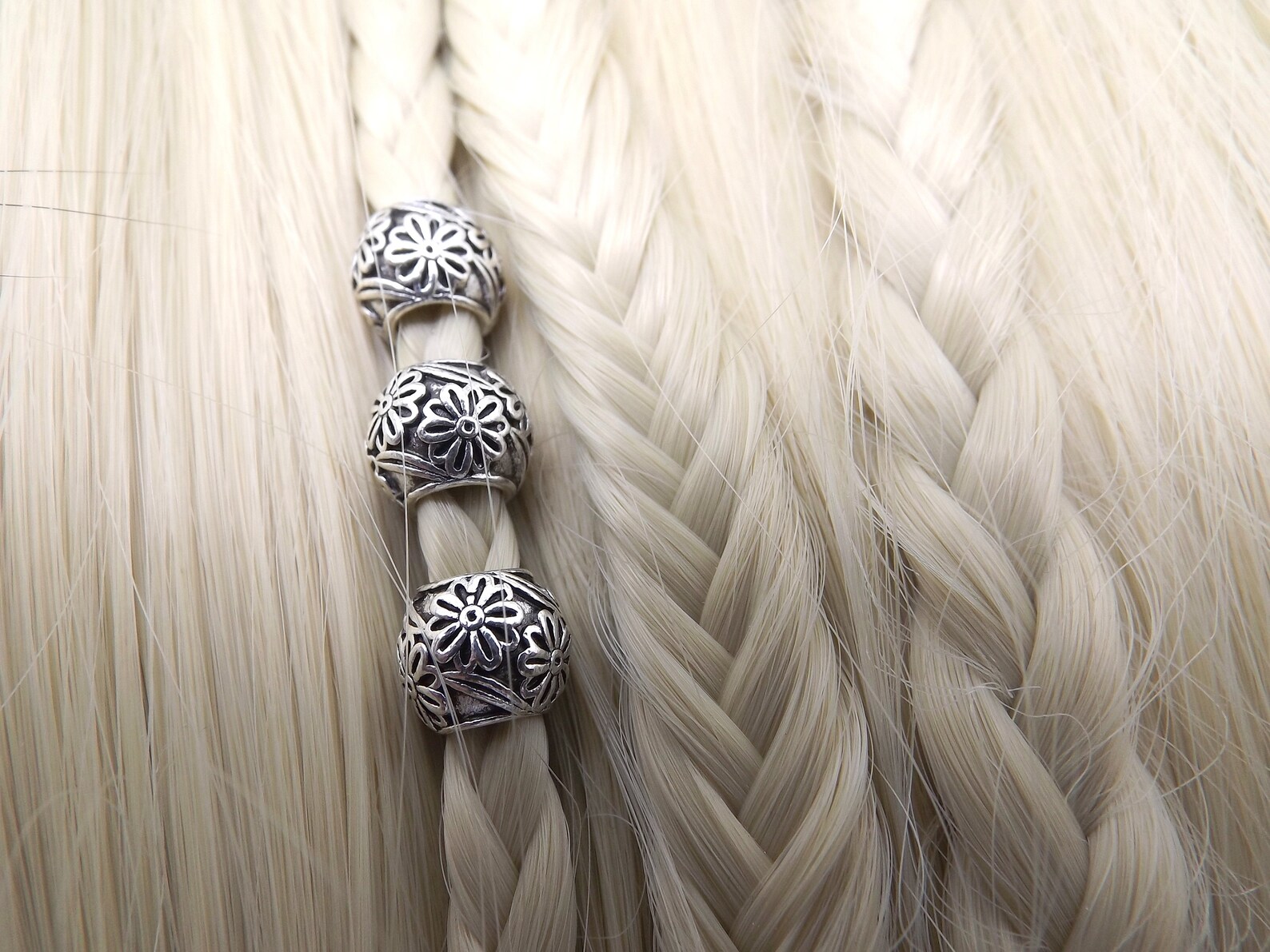 3 Hair Beads Beard Dreadlocks Nordic Viking Celtic Etsy