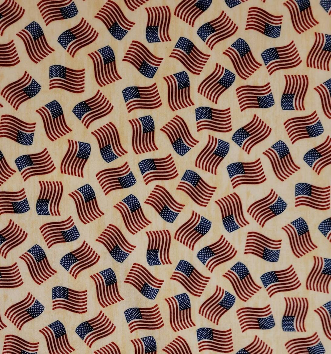 American Flag Fabric, by Timeless Treasures Pattern # USA C7048. Fabric ...