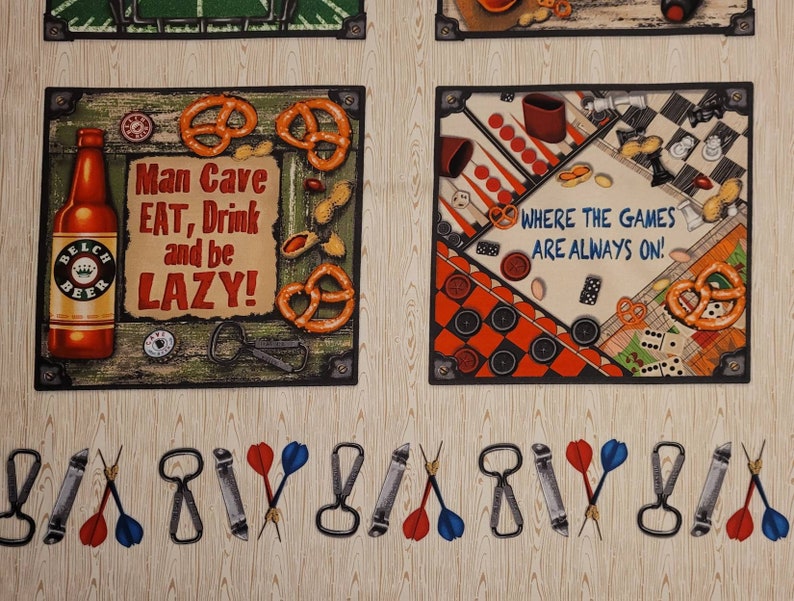 New Game Night Panel by Parisi for Henry Glass&co. Etsy