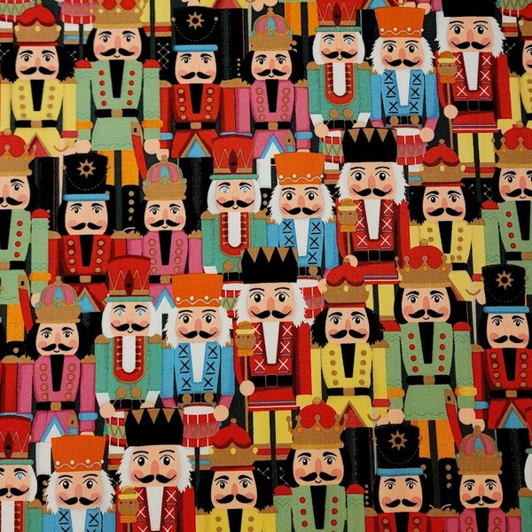 Nutcracker Fabric by the Yard Etsy