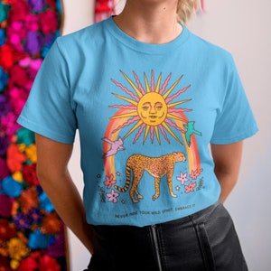 Never Hide Your Wild Spirit, Embrace It - Moonrise Menagerie - Short-Sleeve Unisex T-Shirt