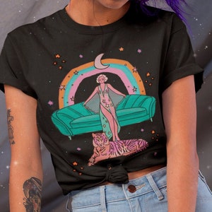 Cosmic Wonder Moonrise Menagerie Short-Sleeve Unisex T-Shirt